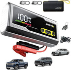 AUXITO 6000A Jump Starter, 12V Car Battery Jump Starter, Up to All Gas & 12L Diesel Engine with LED Display, Portable Jump