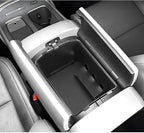 LUWU 2026 Palisade Center Console Organizer Compatible with 2026 Hyundai Palisade Accessories Armrest Console Organizer Lower Armrest Insert Tray Palisade LX3 2026 Accessories Black (Only for 7-Seat)