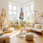 Amdermi Stuffed Animal Storage Toy Hammock Corner Hanging Net for Stuff Animal Storage Macrame Toy Display Plushie Toy Holder