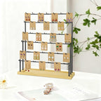 Jewelry Display for Vendors,6 Tiers 42 Hooks Earring Rack Display Holder Stand, Earring Organizer Holder for Necklaces Rings 