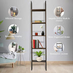 BARNWOODUSA Throw Blanket Ladder – Fully Assembled Reclaimed Wood – Rustic Decorative Ladder for Towels, Quilts, & More – Per