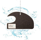 ulu Lagoon Hanging Car Air Freshener | Tropical Beach Coconut Surf Wax Scent Mini Wave | Long Lasting Car Freshener, Closet a