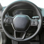 Steering Wheel Cover Trims for Honda Civic 2022-2026, for CRV CR-V 2023 2024 2025 2026 Accessories Car Sporty Interior Decal (Carbon Fiber)