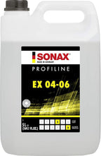 SONAX EX 04-06 Dual Action Polishing Compound | One-Step Medium Cut & High Gloss Finish | Removes Swirls, Water Spots & Oxidation | DA Polisher Safe | Silicone-Free & VOC Compliant | 242500 | 5L