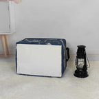FANKANG Storage Bins, Nursery Hamper Canvas Laundry Basket Foldable with Waterproof PE Coating Large Storage Baskets for Kids