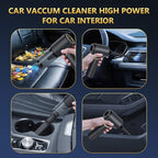 Car Vacuum Portable Cordless with 15000Pa Strong Suction, Handheld Vacuum Cleaner 4-in-1 Cordless Vacuum with 2 Suction Modes