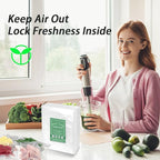 Vacuum Sealer Bags, Food Vacuum Sealer Bag, 100Pcs 4.7" x 6.7" Smell Proof Bags, Heavy Duty, Puncture Prevention, Boilsafe, F