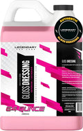 Legendary Gloss Dressing 64oz (Half Gallon) - Tire Shine Spray & Plastic Restorer – Water Based & Non-Greasy Interior/Exterio