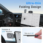 Magnetic Phone Holder for Car, MagSafe Car Mount with Dual Side Strong Magnets,Ultrathin Adjustable Cell Phone Holder, Car Accessories for Women Men, Fit for All Phone, Dashboard, Laptop, Gym