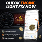 (Upgraded AD310) ANCEL AD310BT OBD2 Scanner Bluetooth - Check Engine Code Reader, Escaner Automotriz with Premium App On iOS
