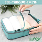 BAGAIL 6 Set Ultralight Compression Packing Cubes Packing Organizer for Travel Accessories Luggage Suitcase Backpack