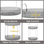 Asayuee 360 Rotating Makeup Organizer,3 Tier Large Capacity Make Up Organizers and Storage,Makeup Organizer for Bathroom,Cosm