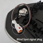 Compatible with 2016-2021 Hyundai Tucson Passenger Side Mirror Glass - Right Side Mirror Glass With Blind Spot Detection, Power Heated,OEM Fit Backing Plate