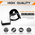 2-Pack Car Cup Holder, Waterproof and Durable, Portable Multifunction Automotive Cup Storage Accessories, Universal for Most 