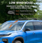 330lbs Lockable Roof Rack Cross Bars Compatible with Chevrolet Chevy Traverse 2022 2023 2024 2025 2026, Aluminum Roof Rails Crossbar for Rooftop Cargo Luggage Kayak Canoe Snowboard Rack