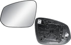 Replacement Driver Left Side Door Mirror Glass Heated with Back Plate for Toyota Tacoma 4 Runner RAV4 2014-2023