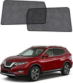Car Window Shades for Nissan Rogue(2014-2020), 2-Pack Rear Window Sun Shades for Baby – Breathable Mesh, UV & Heat Blocker, Privacy Protection for Camping, Travel, Sleep & Nursing