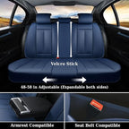 Coverado Car Seat Covers Full Set, Seat Covers for Cars, Car Seat Covers Front Seats and Back Car Seat Protector Waterproof, 