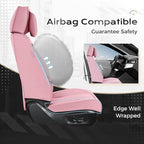Coverado Seat Covers, Car Seat Covers Front Seats, Car Seat Cover, Car Seat Protector Waterproof, Seat Cushion Nappa Leather 