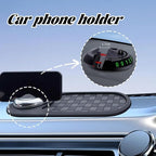 Multifunction Car Anti-Slip Mat, 360° Rotating Universal Phone Pad Holder, Car Anti Slip Mat Dashboard Mobile Phone Holder, w