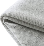 Homiest Decorative Knitted Throw Blanket with Fringe Soft & Cozy Tassel Blanket for Couch Sofa Bed (Light Grey,50x60)