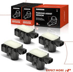 A-Premium 4-PC Reverse Backup Parking Assist Sensor Compatible with Lexus Models - ES300h 2016-2018, IS200t, IS300, IS350, NX