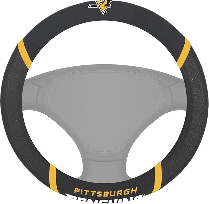 FANMATS NHL Unisex-Adult Steering Wheel Cover