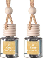 CANDECraftCo Car Air Hanging Fragrance Oil, Car Auto Freshener for Essential Oils, Scents Fragrance Aromatherapy Automobile D