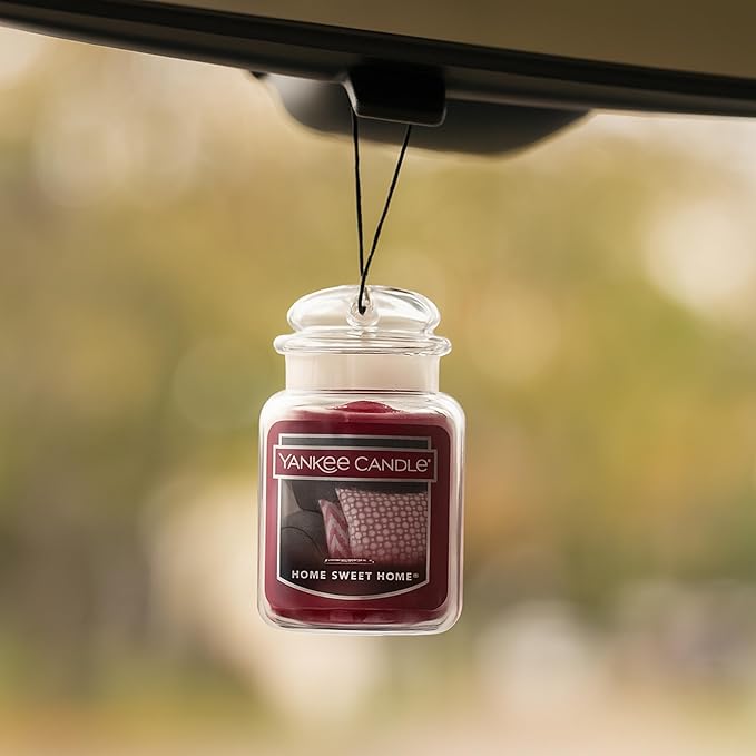 Yankee Candle Car Jar Ultimate, Home Sweet Home, 0.96 OZ (Pack of 12)