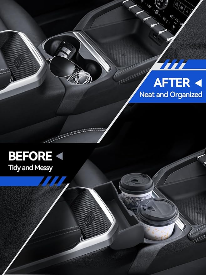 for Model 3 Center Console Organizer Armrest Tray Middle Storage Box Insert Container Durable ABS Plastic Accessories 2024 2025