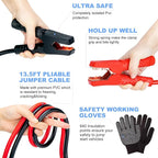 AUTODECO Roadside Car Emergency Kit - 136Pcs Premium Heavy Duty Car Safety Kit Emergency Kits for car