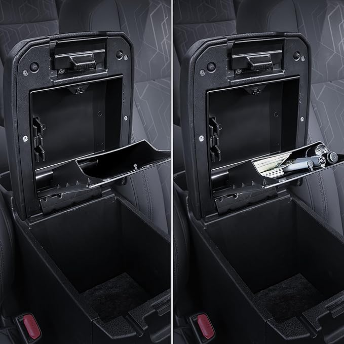 Center Console Organizer (3-piece set) for Tacoma 2016-2023 - for Tacoma Accessories