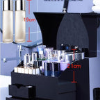 Makeup Organiser Storage 4-Layer Desktop Cosmetic Storage Box Make Up Organizer, Separation Dressing Table Makeup Organiser w