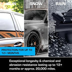 EZ Glass - Graphene Glass Coating & Water Repellent for Windshields - 12+ Months of Long Lasting Hydrophobic Windshield Coati