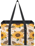 Reusable Grocery Bag, Foldable Large Shopping Tote Bag for Groceries Kitchen Picnic Car Trunk