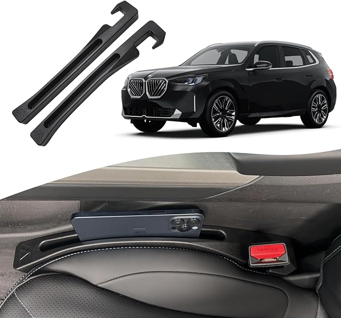 BMW X1 X3 X5 Seat Gap Filler, Car Seat Gap Filler Organizer Stop Things from Dropping Customized Interior Accessories for BMW