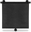 JoEzzy Car Window Sun Shades - Retractable Roller Sunshade for Baby & Delivery Drivers | Car Window Shade Roller for Kids & GPS Glare | 16"x20" Universal Fit Side Window UV Protection