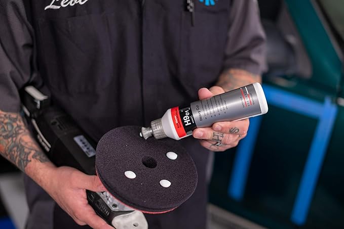 Heavy Cut Coarse Polishing Compound v2- H9.02 - Silicone-Oil-Free; Fast Reworking of Heavily Weathered Paintwork and Deep Scratches; Ideal for Soft and Scratch-Proof Paint (1 Liter)