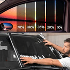 TOYOCO Window Tint Film for Cars, 5% VLT 24" in x 11.5'Ft Ceramic Window Film, Blocks 99% UV & IR Rays, Heat Resistant Anti Glare Film for Windshield, Scratch Resistant Sun Shade Auto Tint Roll
