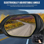 Driver Side Mirror Assembly Compatible with Toyota Corolla 2020-2025 Heated with Turn Signal, Blind Spot Monitor, Power Adjustable Replace 8794012G10, TO1320395 Black (7Pin Left)