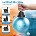 APPS2Car Magnetic Car Phone Holder Mount [6 Strong Magnets], Cell Phone Holder Car [Suction Cup], Phone Car Holder Mount [Windshield Dashboard] fit for Most Smartphones