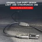 Interior Car LED Strip Lights for Tesla Model 3 Y 2021-2023, Plug-and-Play, Ambient Light with Human Sensor, Center Console Dashboard Inside Car Lighting Decorations