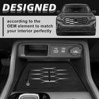 Muslogy for 2023+ Pilot Center Console Organizer&Wireless Charger Protective Mat&Shifter Storage Box Left & Right Set Compatible with Honda Pilot 2023-2026 Accessories Console Side Inserts Organizer