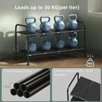 NETEL Under Sink Organizers and Storage,2 Tier Shelf Under Bathroom Sink,Cabinet Organizer with 8 Removable Carbon Steel Pane