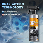 Spray Ultimate Glass Care Kit: 3-in-1 Water Spot Remover, Rain Repellent & Anti-Fog Interior Spray for Car Windshield & Windo