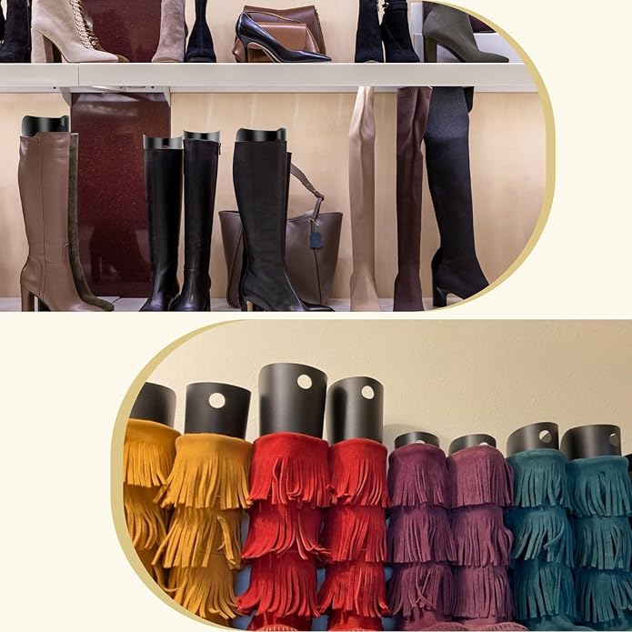 8Pcs Boot Shapers for Tall Boots, Boot Inserts Holders Support for Women
