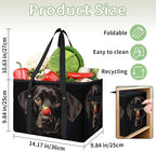 Reusable Grocery Bag Foldable Shopping Tote Bag with Handles Reusable Shopping Bags Large Kitchen Grocery Bags