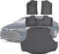 TPE Floor Mats for 2013-2018 Toyota Avalon All Weather Car Floor Liners Fit Toyota Avalon Accessories Black