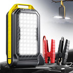 AUXITO Jump Starter: 6000A Car Portable-Battery Jumper Box with 4000LM LED Outdoor Camping Light and Power Bank Function Up