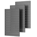Pegboard Smith Metal Pegboard Panels, 16" x 12" Heavy-Duty Wall Peg Boards for Garage Tool Storage, Pegboard Organizer System